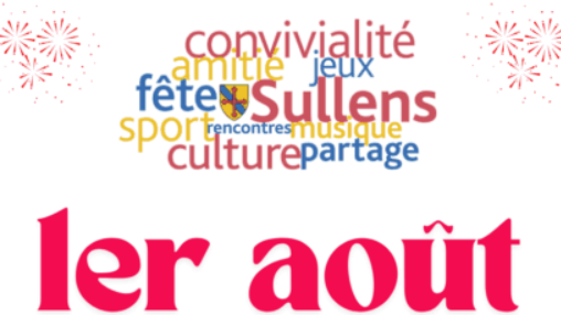 Formulaire d’inscription à la fête du 1er août 2025