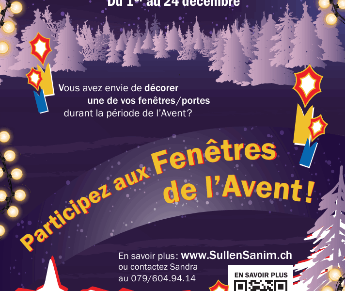 Fenêtres de l’Avent 2025