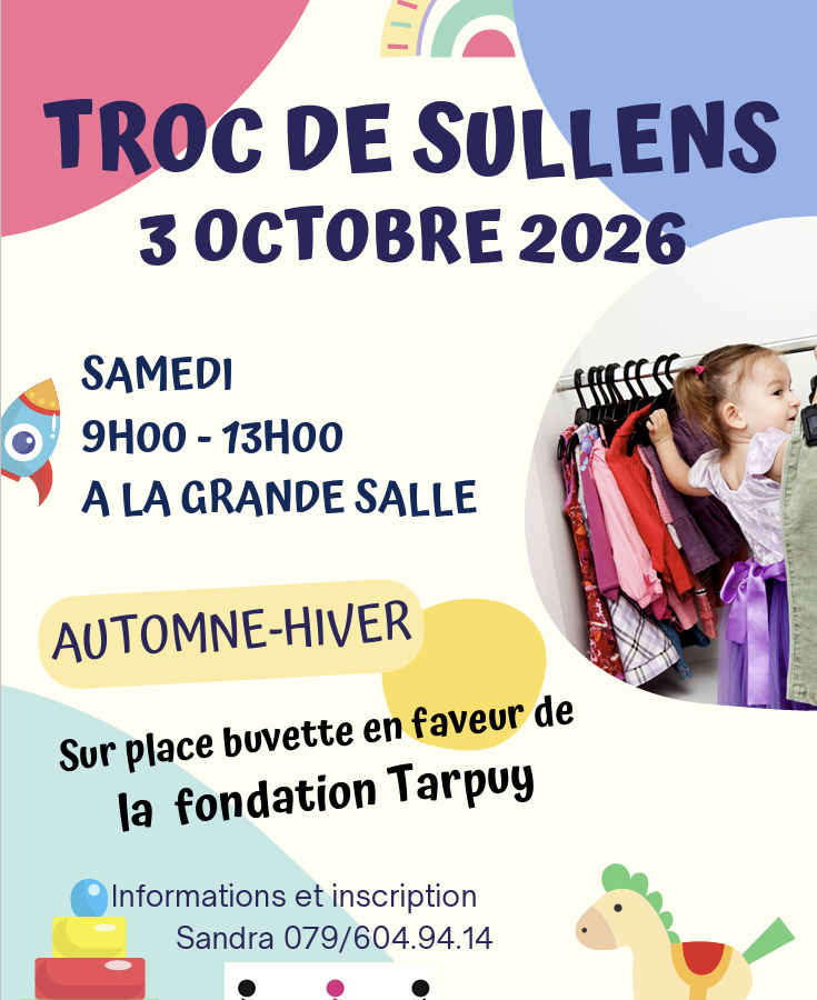 Troc de Sullens Octobre 2026